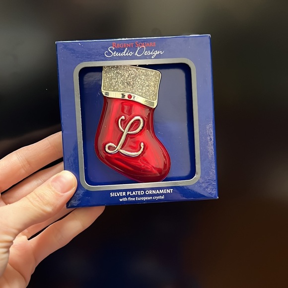 Regent Square Studio Design Collectible Ornament Christmas Red Stocking - Picture 3 of 7